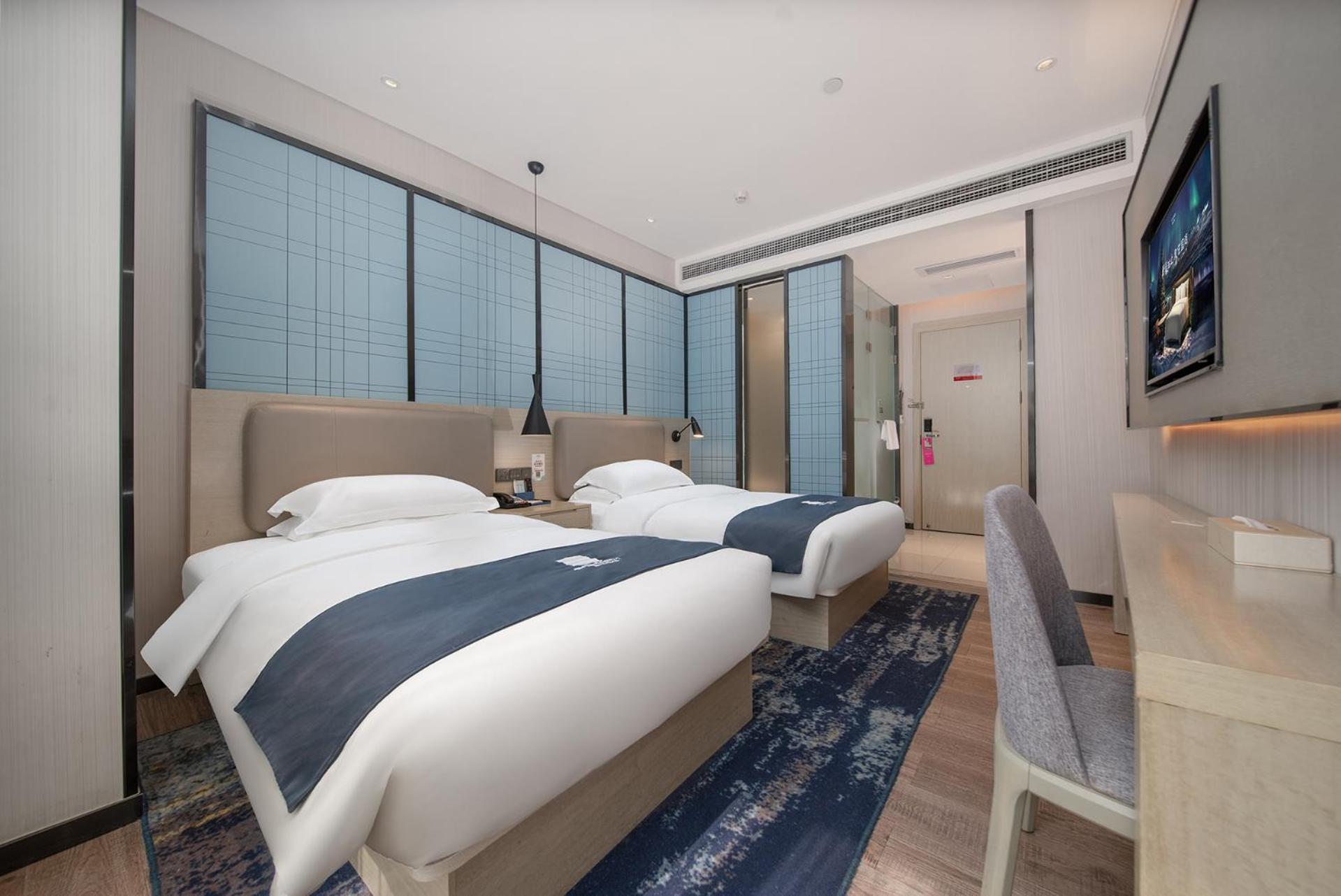 Echarm International Hotel Canton Tower Pazhou Convention And Exhibition Center Lujiang Subway Metro Branch - Free Shuttle Bus To Canton Fair Complex During Canton Fair Period Guangzhou Exterior photo