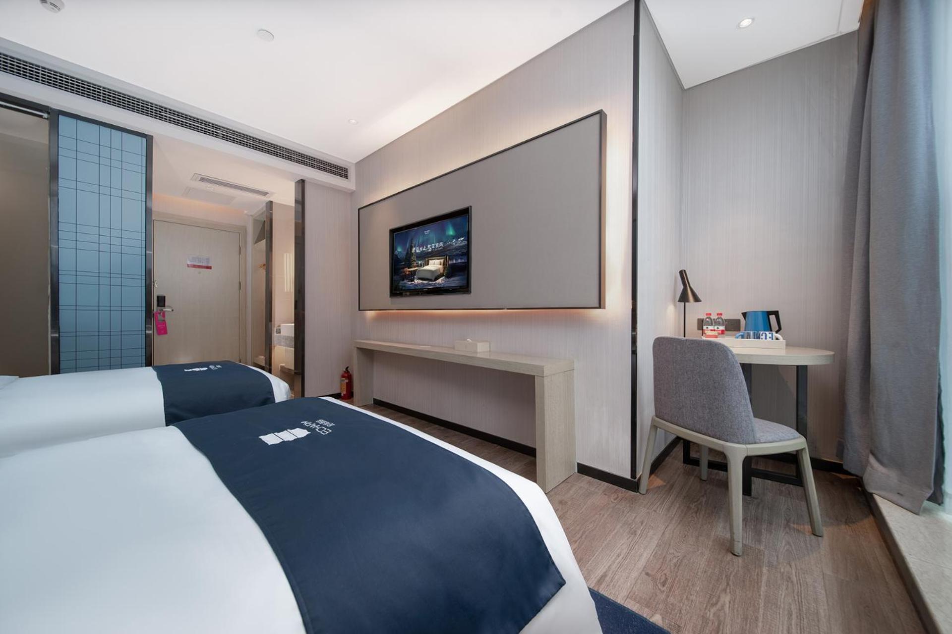 Echarm International Hotel Canton Tower Pazhou Convention And Exhibition Center Lujiang Subway Metro Branch - Free Shuttle Bus To Canton Fair Complex During Canton Fair Period Guangzhou Exterior photo
