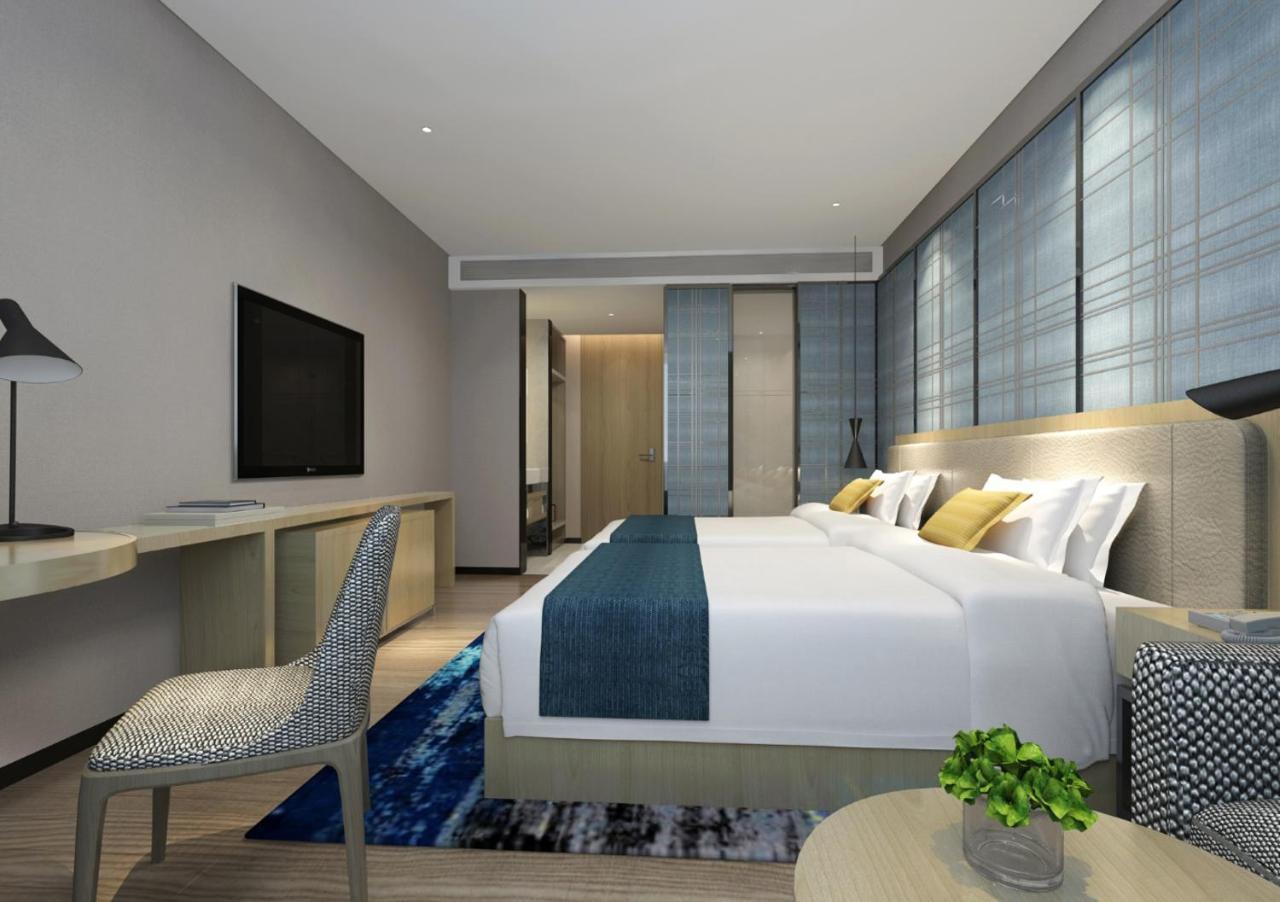 Echarm International Hotel Canton Tower Pazhou Convention And Exhibition Center Lujiang Subway Metro Branch - Free Shuttle Bus To Canton Fair Complex During Canton Fair Period Guangzhou Exterior photo
